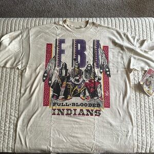 FBI – full blooded Indians T-shirt brand new with tag still attached. Very big.